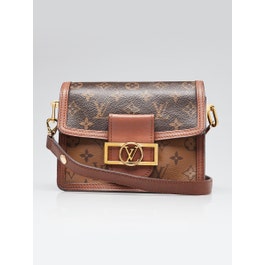 Louis Vuitton Louis Vuitton Monogram Reverse Canvas Mini Dauphine Bag