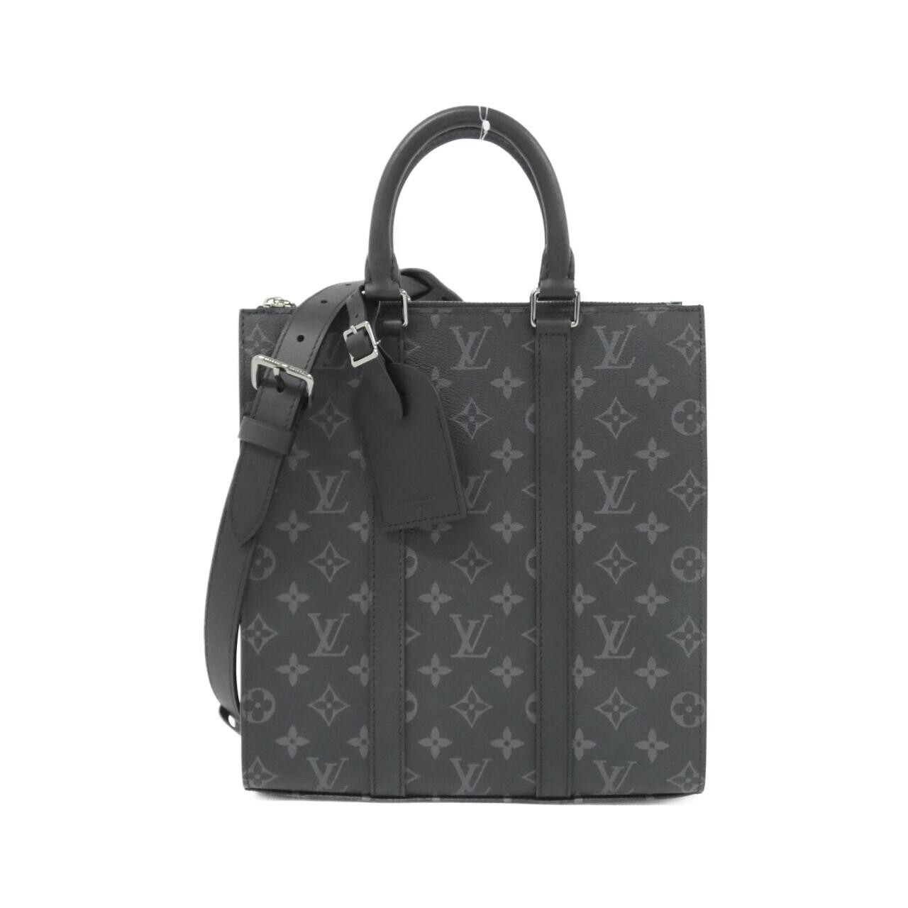 Louis Vuitton Monogram Eclipse Sac Plat Cross Bag M46098