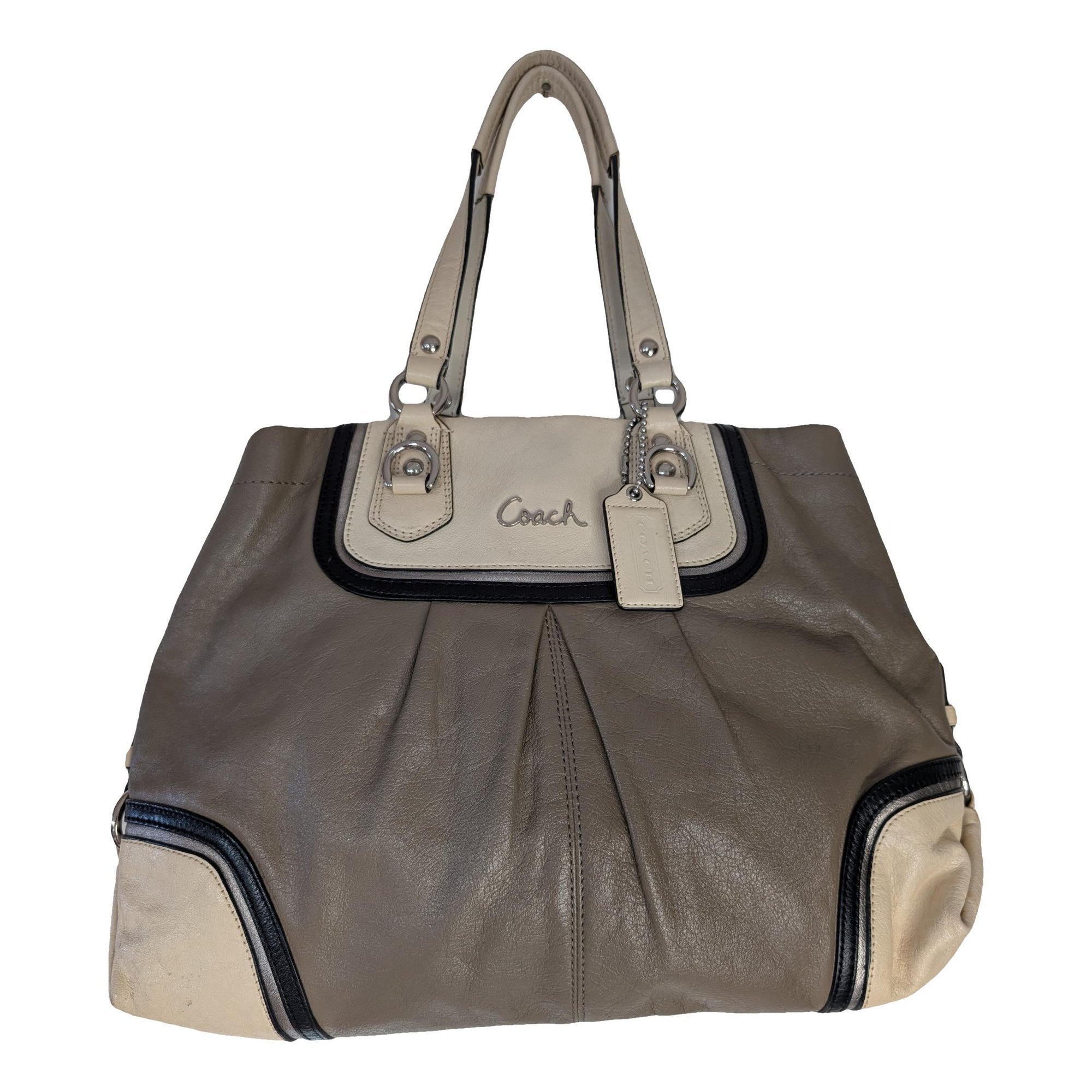 Leather handbag