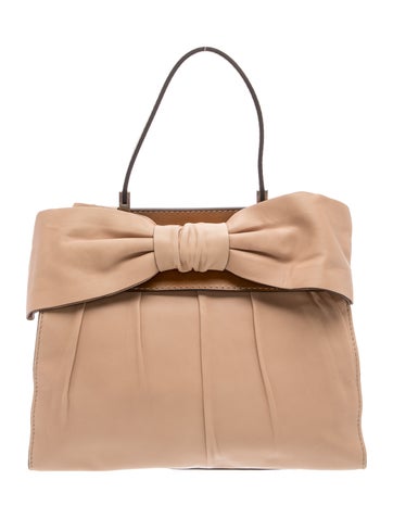 Leather Top Handle Bag