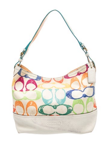Coach Canvas Shoulder Bag