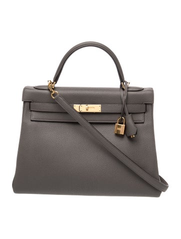 Hermes Togo Kelly II Retourne 32