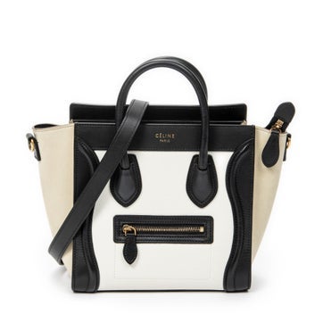 Leather Nano Tricolor Luggage