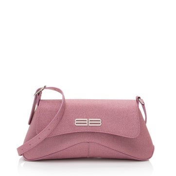 Leather XX Flap Shoulder Bag