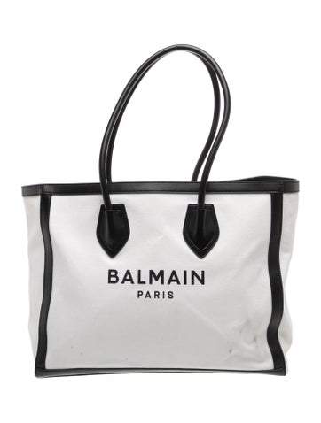 Balmain Canvas Tote