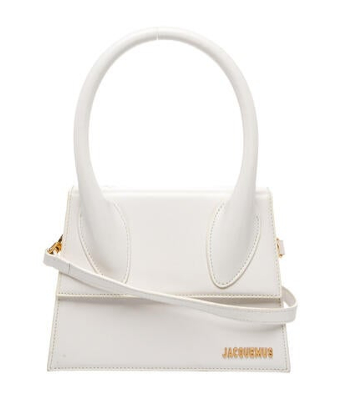 Jacquemus Leather Top Handle Bag