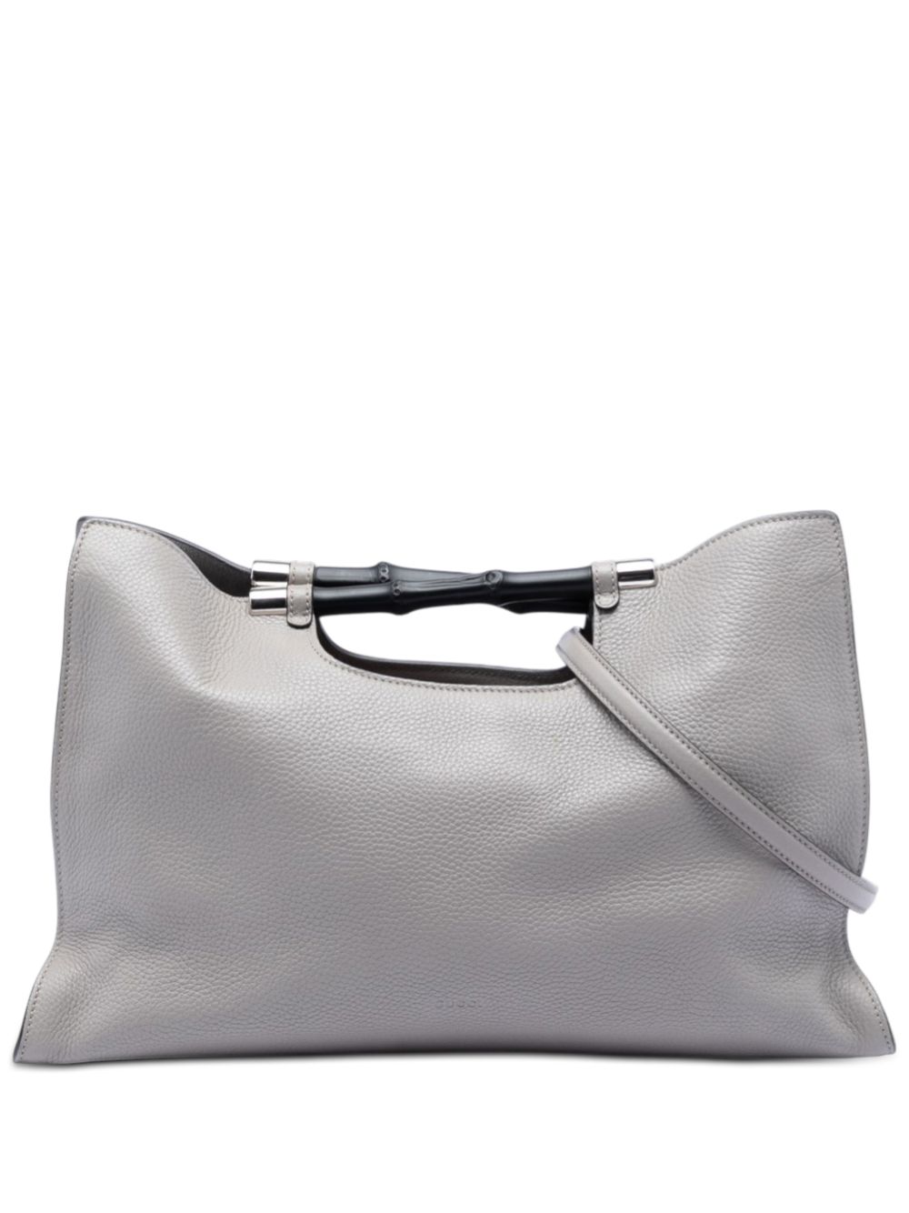 2016-2026 Medium Calfskin Bamboo Daily Shopper satchel