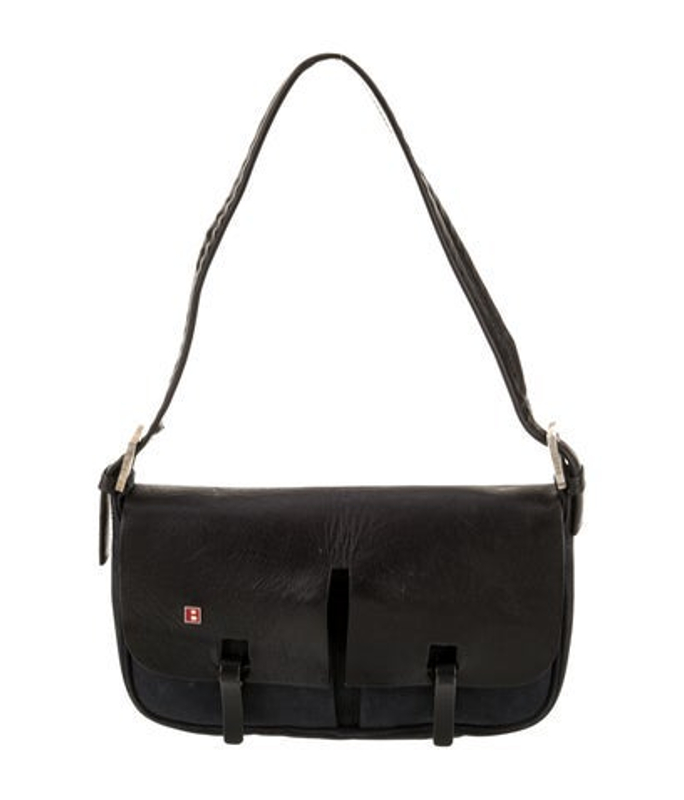 Bally Canvas Top Handle Bag