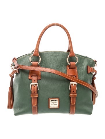 Leather Top Handle Bag