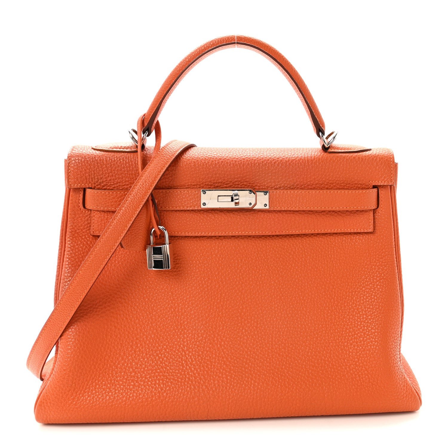 Hermes Togo Kelly Retourne 32 Orange
