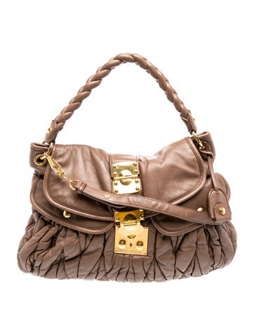 Leather Top Handle Bag