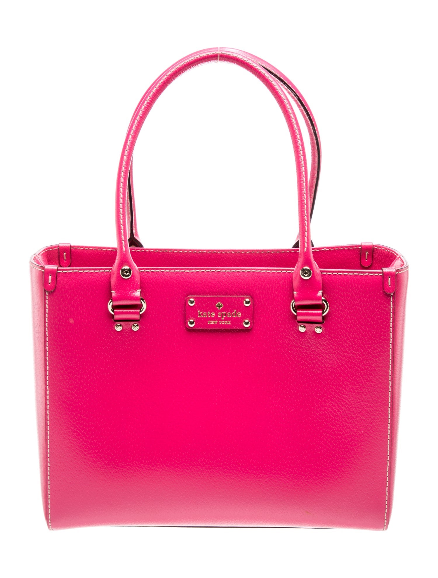 Leather Top Handle Bag