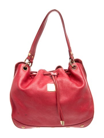 Leather Bucket Bag