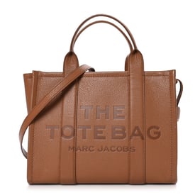 Marc Jacobs Grained Calfskin Medium The Tote Bag Argan Oil