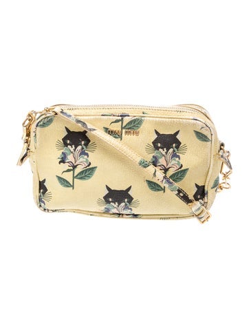 Miu Miu Goat Leather Crossbody Bag
