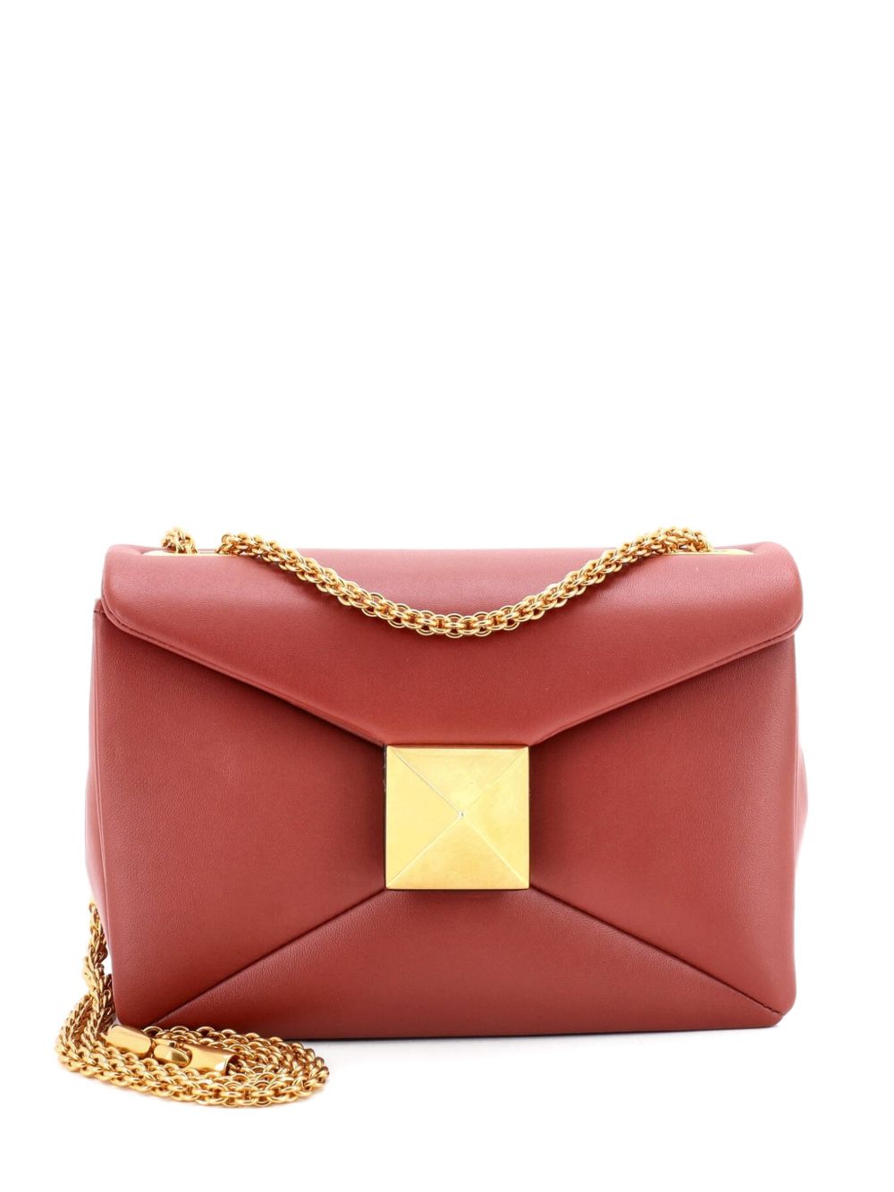 One Stud Chain Flap Bag Leather Small shoulder bag