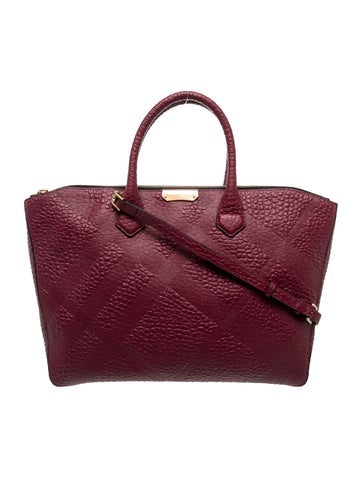 Leather Top Handle Bag