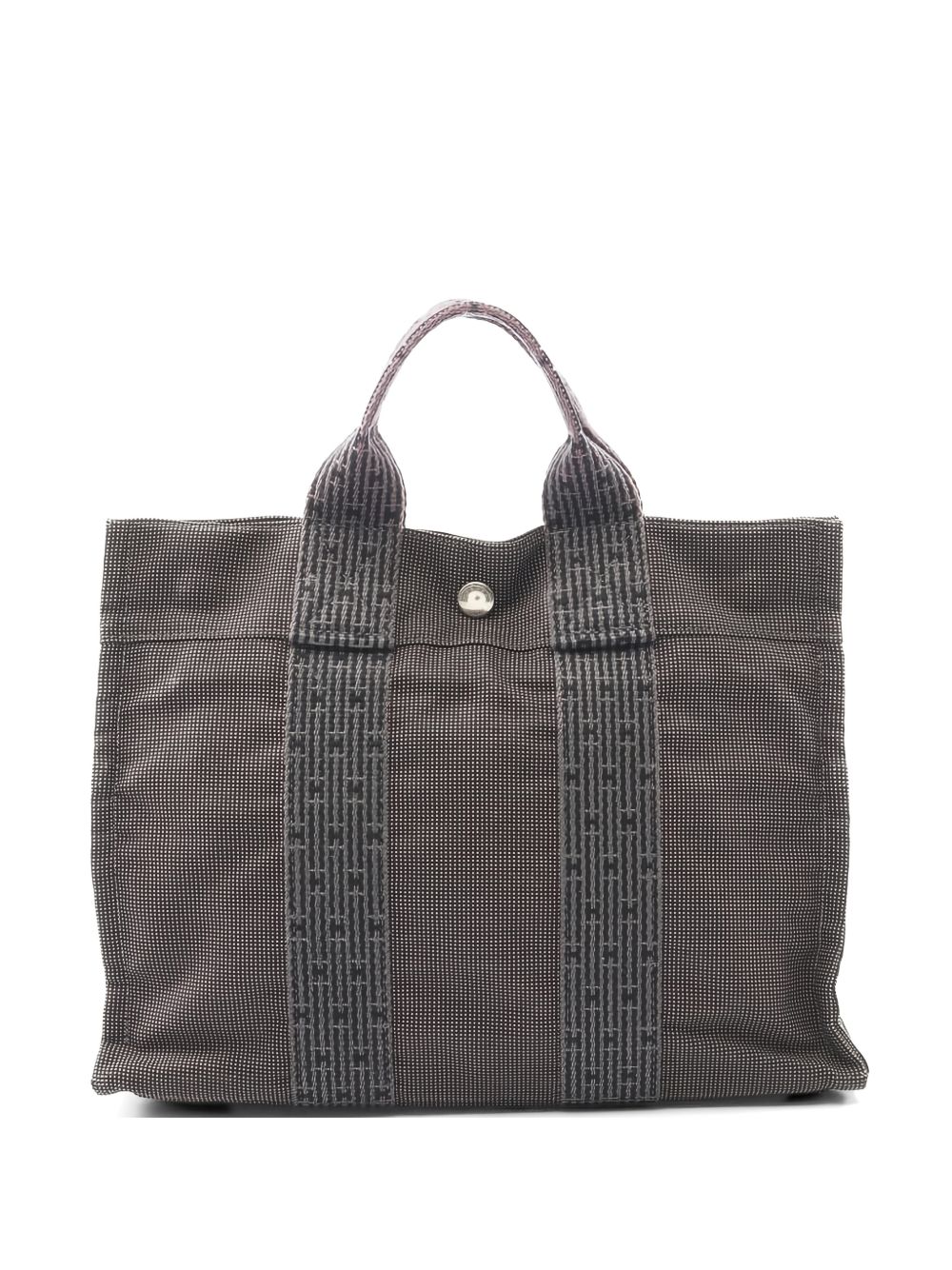 2000s Hermès canvas tote bag