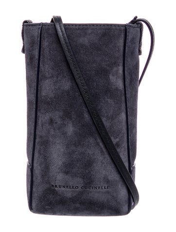Brunello Cucinelli Suede Crossbody Bag