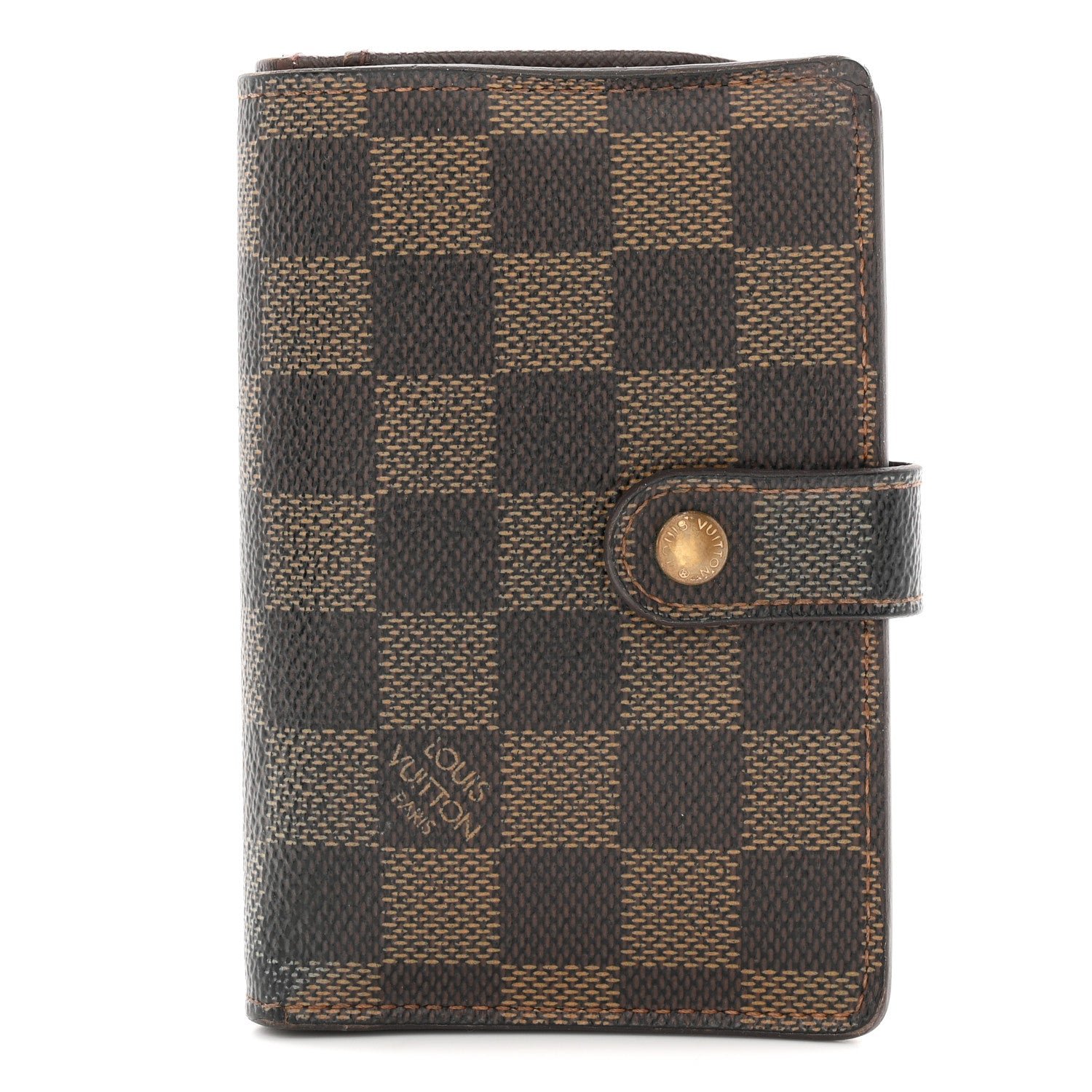 Louis Vuitton Damier Ebene French Purse Wallet