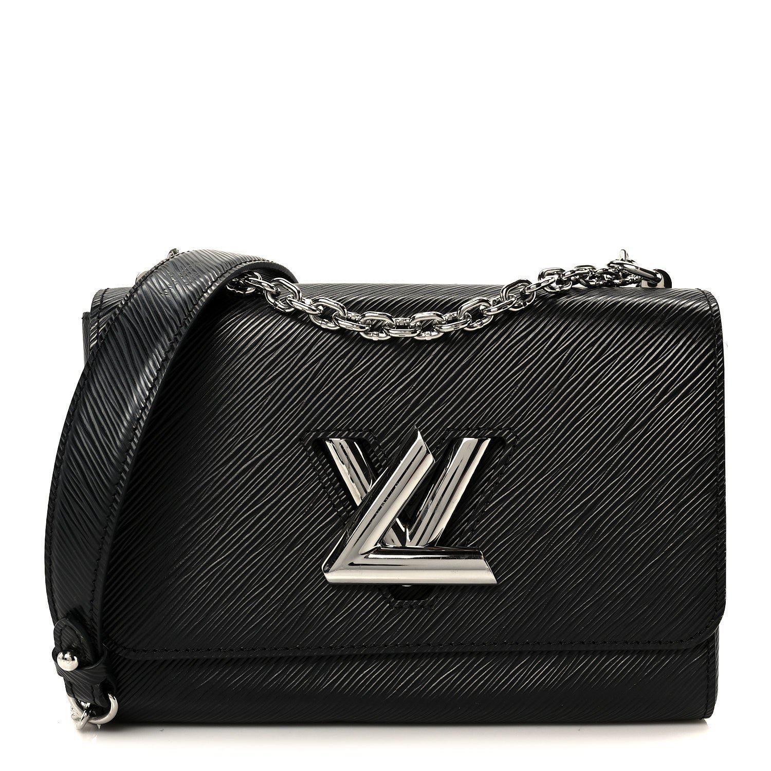 Louis Vuitton Epi Twist Shoulder Bag MM Black