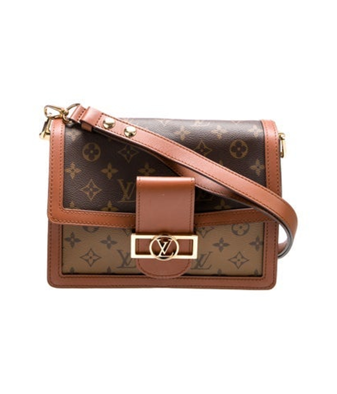 Louis Vuitton Vuitton Lv Monogram Reverse Dauphine Mm