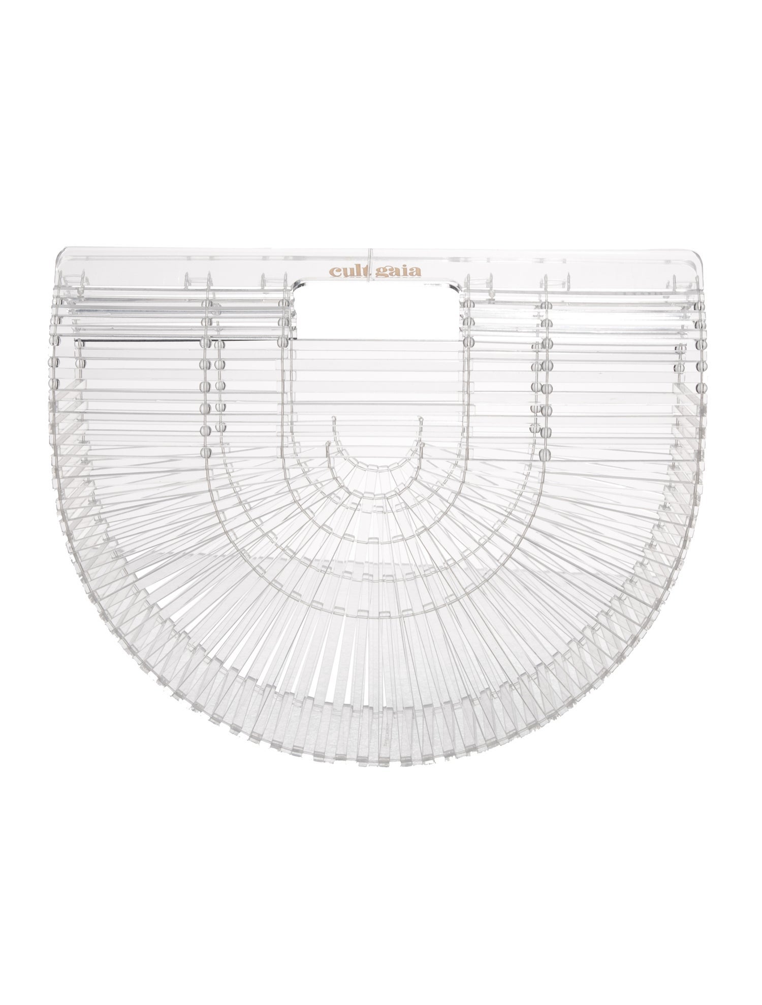 Cult Gaia Acrylic Top Handle Bag
