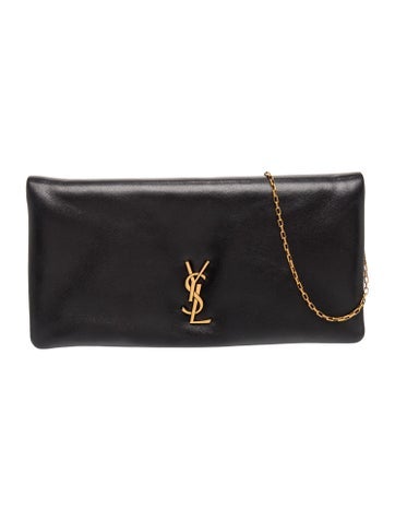 Leather Calypso Wallet on Chain Mini