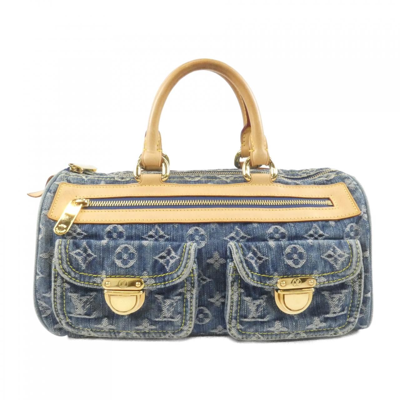 Louis Vuitton Monogram Denim Neo Speedy Boston Bag M95019