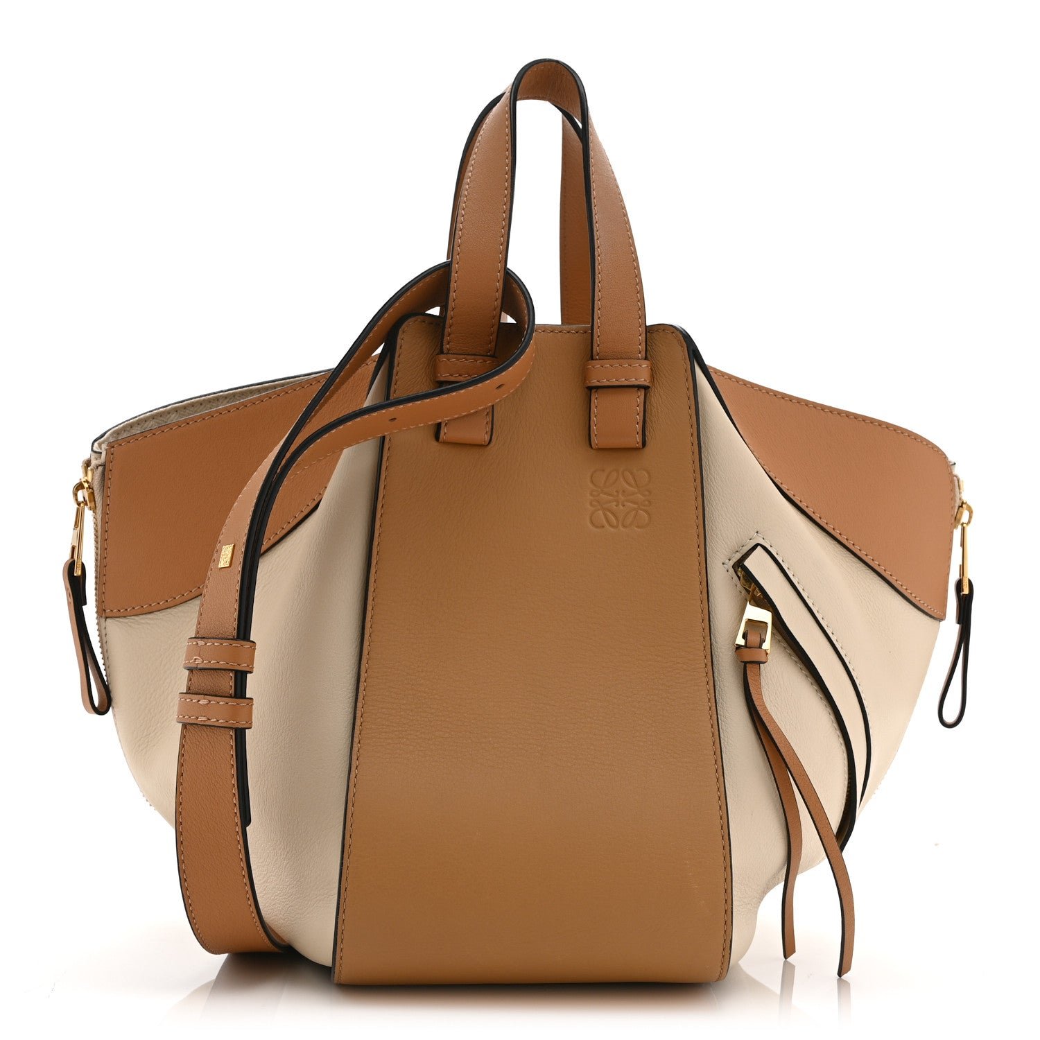Loewe Calfskin Small Hammock Shoulder Bag Dune Warm Desert