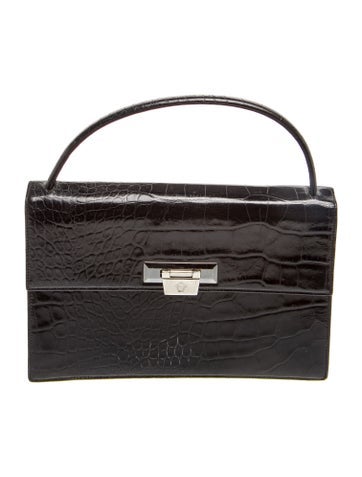 Leather Top Handle Bag