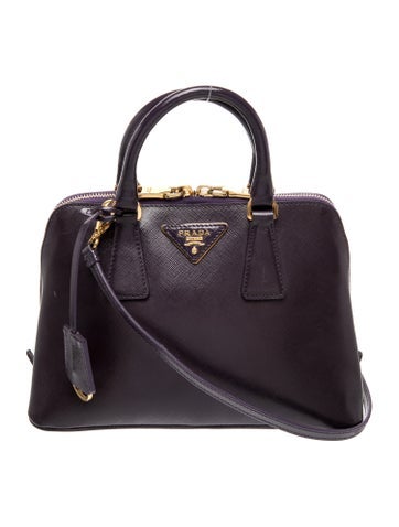 Enameled Metal Triangle Top Handle Bag