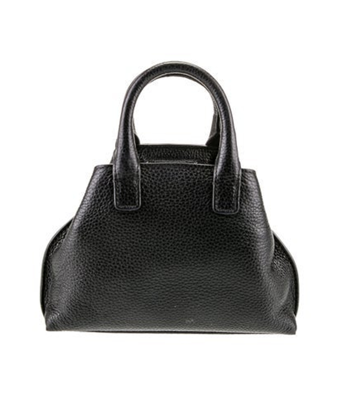 Akris Leather Top Handle Bag