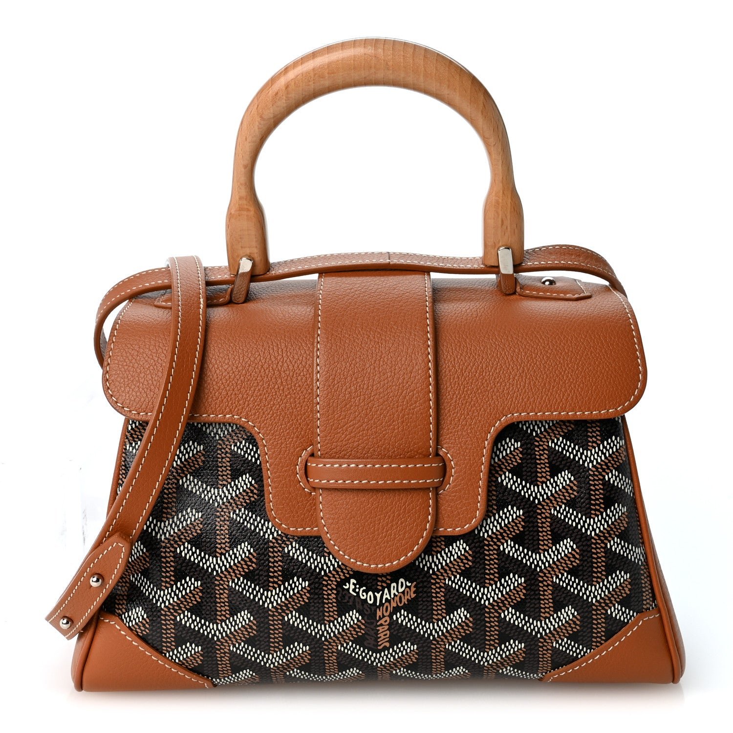 Goyard Goyardine Mini Saigon Black Gold