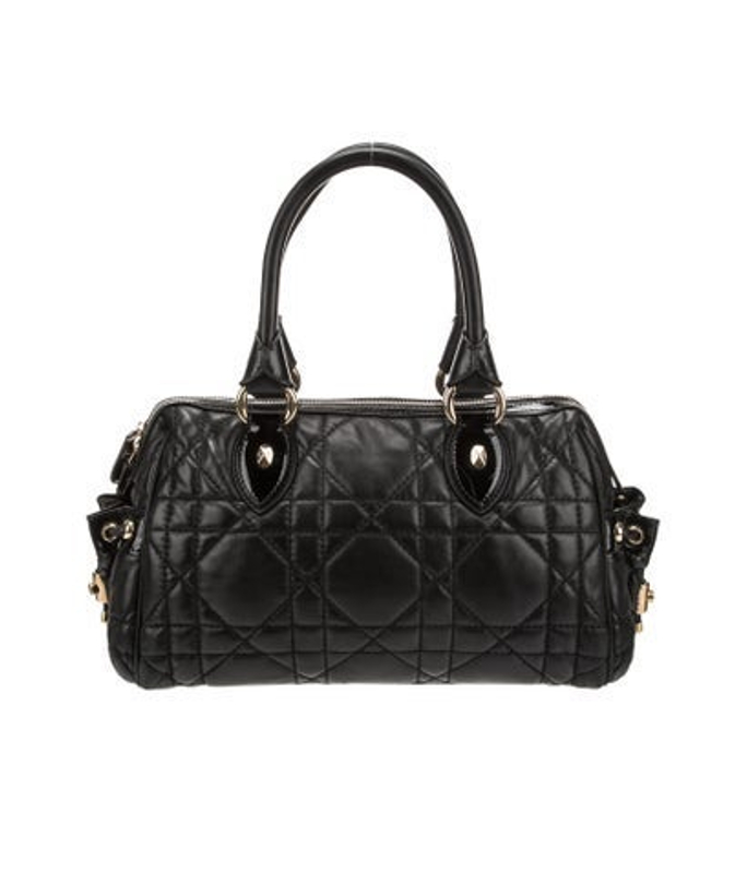 Dior Dior Quilted Top Handle Bag