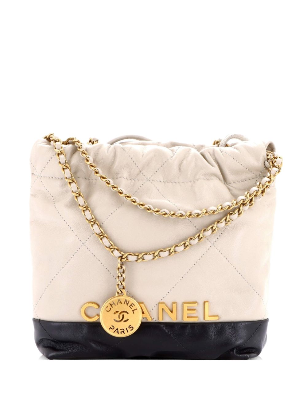 22 Chain Hobo Quilted Calfskin Mini crossbody bag