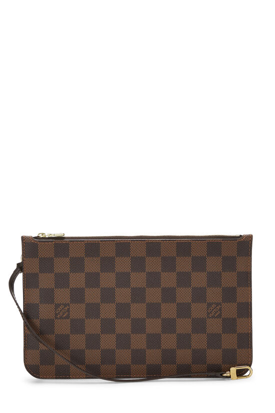 Louis Vuitton Damier Ebene Neverfull Pouch