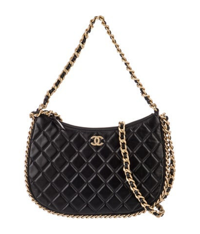 Chanel Quilted Chain Around Hobo