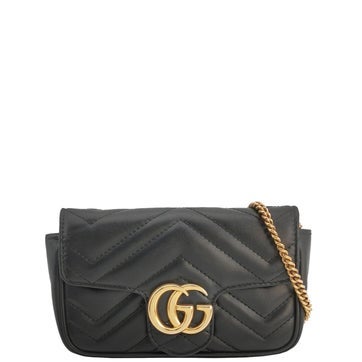 Calfskin Gg Marmont Super Mini
