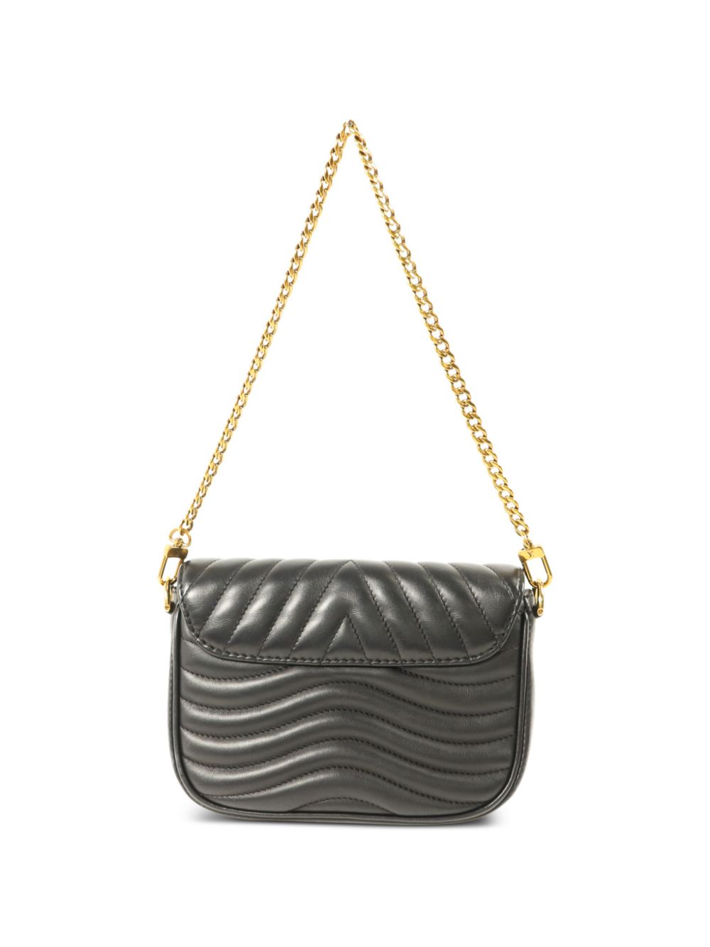 New Wave chain-strap calfskin handbag