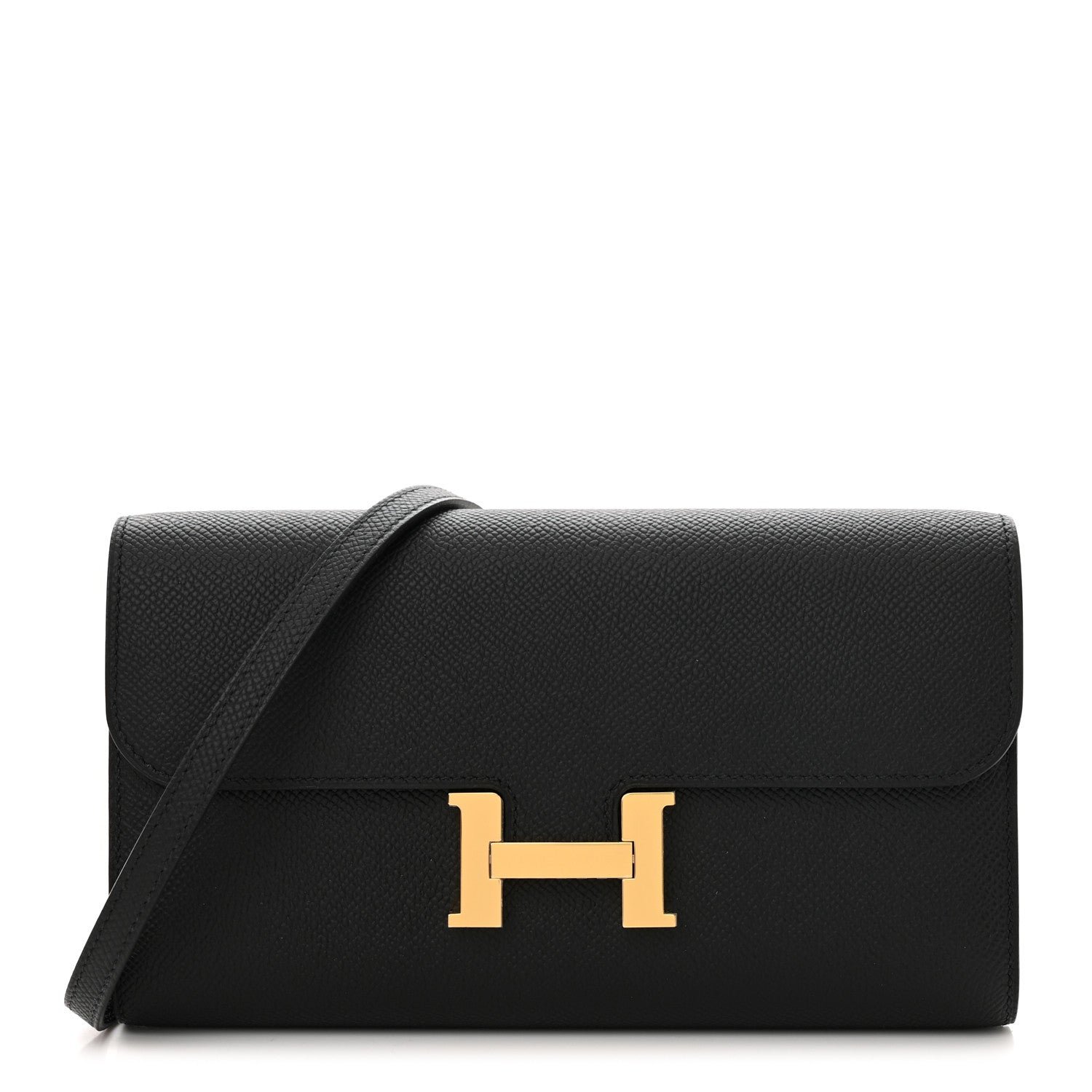 Hermes Epsom Constance Wallet To Go Black