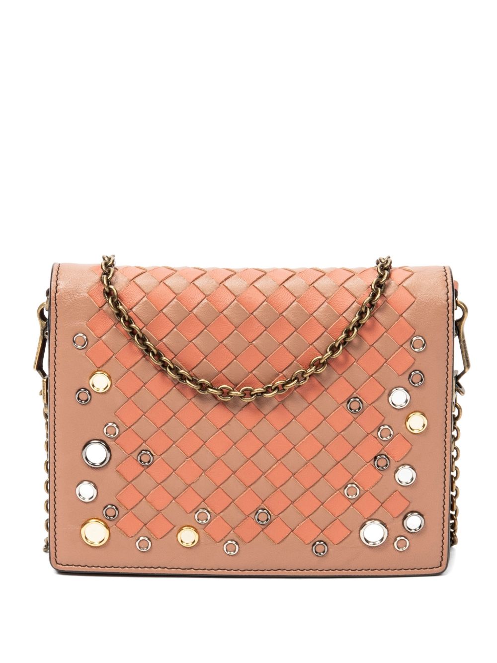 Intrecciato Flap cross body bag