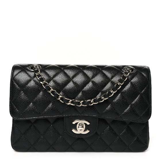 Chanel Caviar Quilted Small Double Flap Black