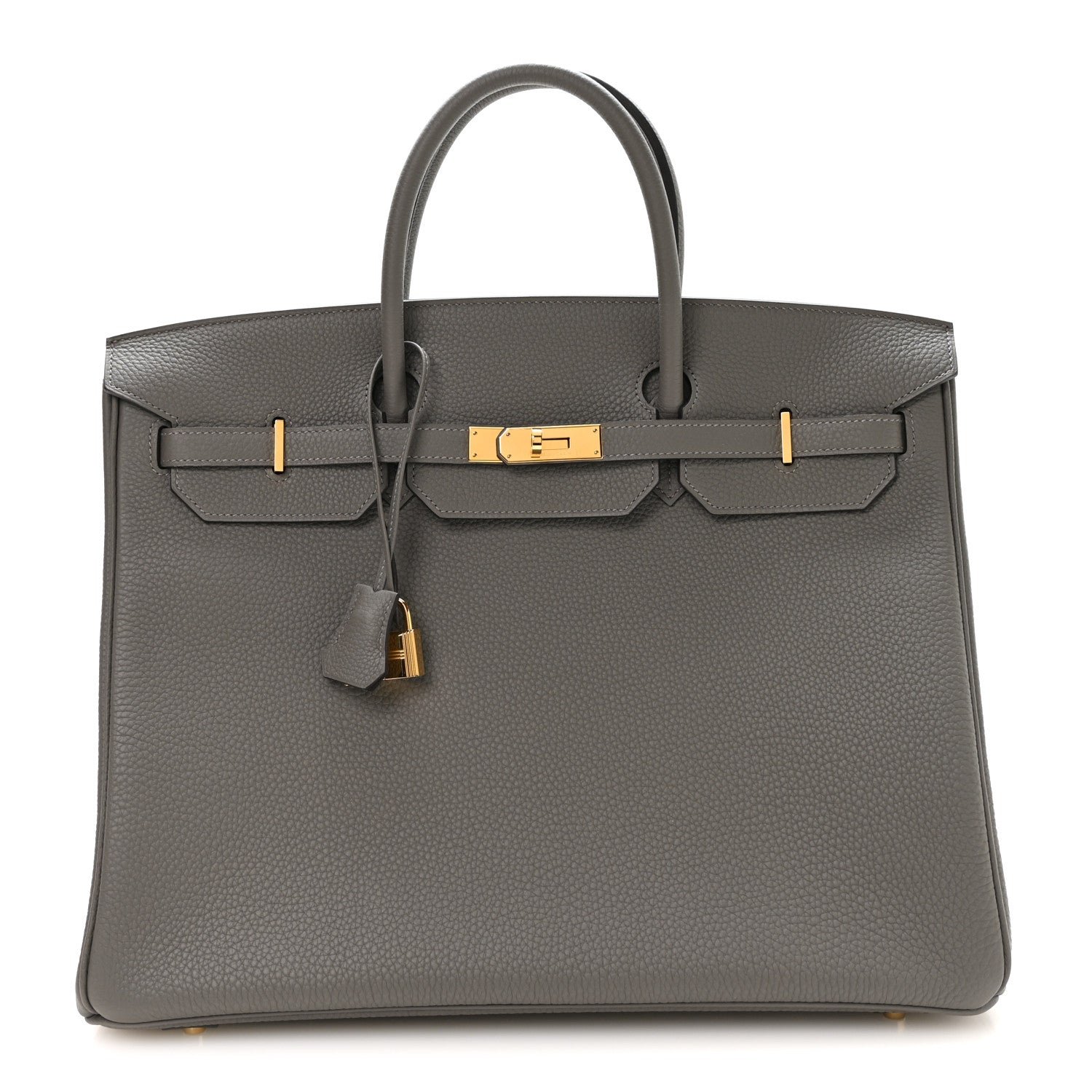 Hermes Togo Birkin 40 Gris Meyer