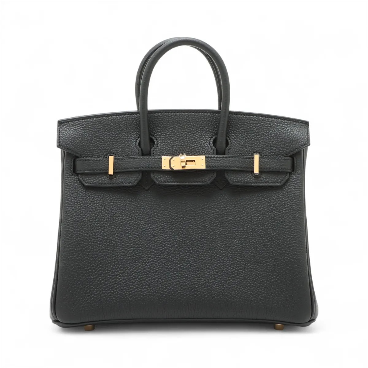 Hermès Birkin 25 Le Tournay Togo Black Gold Metal Fittings