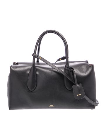 Leather Top Handle Bag