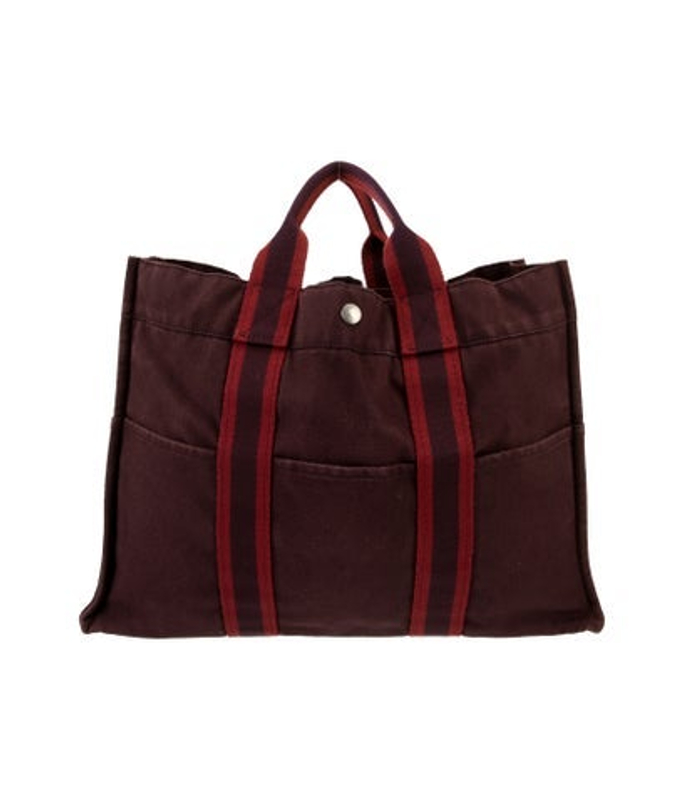 Hermes Toile Fourre Tout Mm
