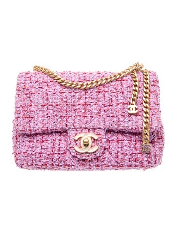Quilted Tweed Small Pending CC Flap Bag