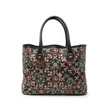 Small Coated Canvas Optic Coco Tote