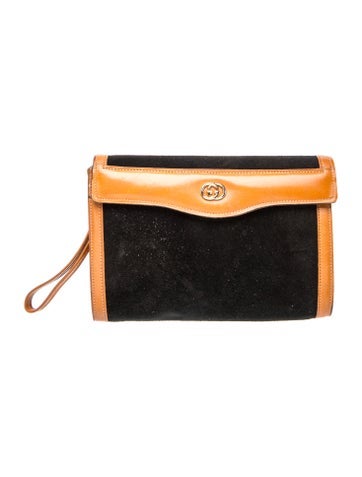 GG Canvas Clutch Vintage